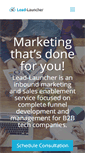 Mobile Screenshot of lead-launcher.com